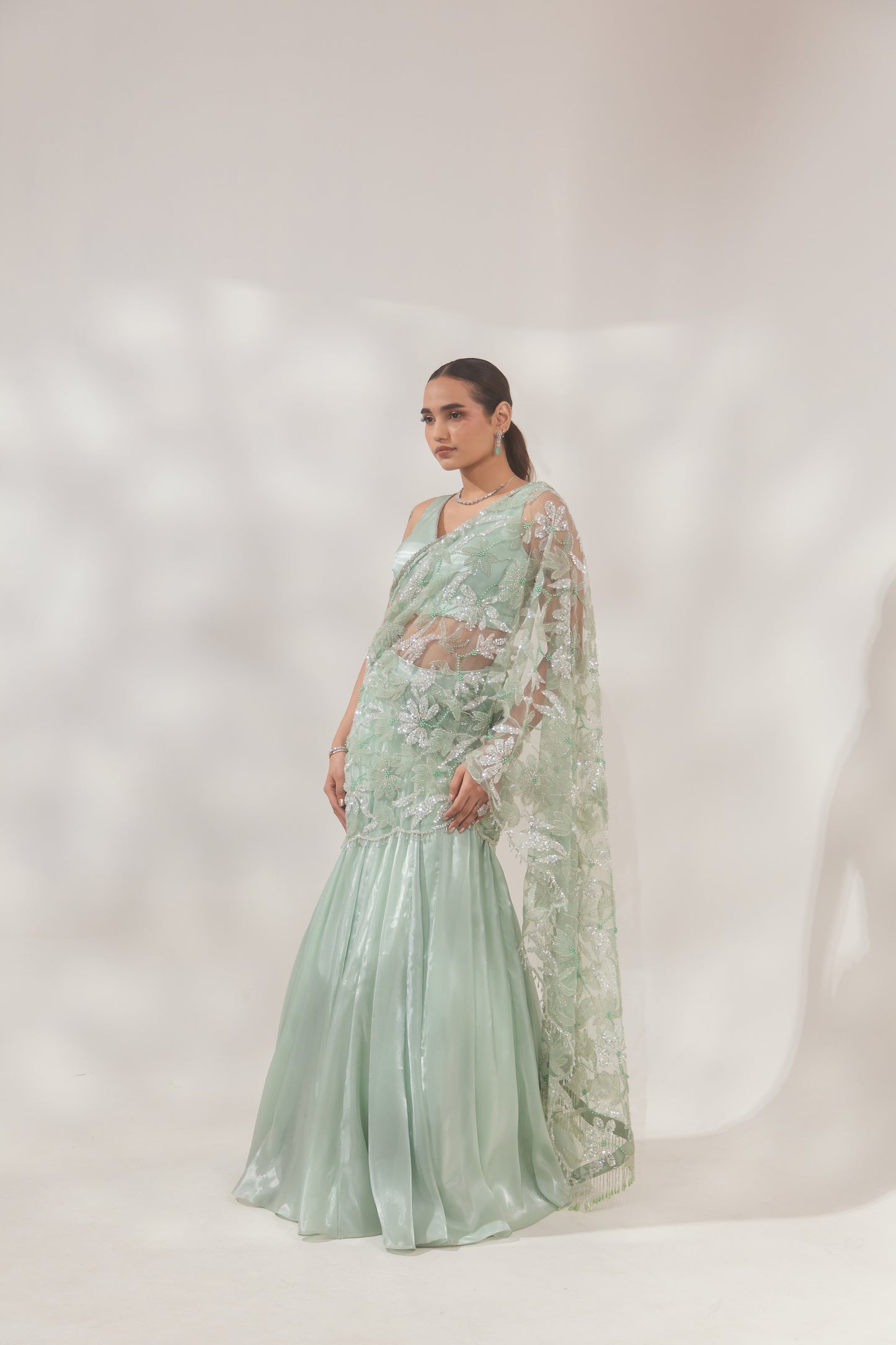 Floral Zaal Saree