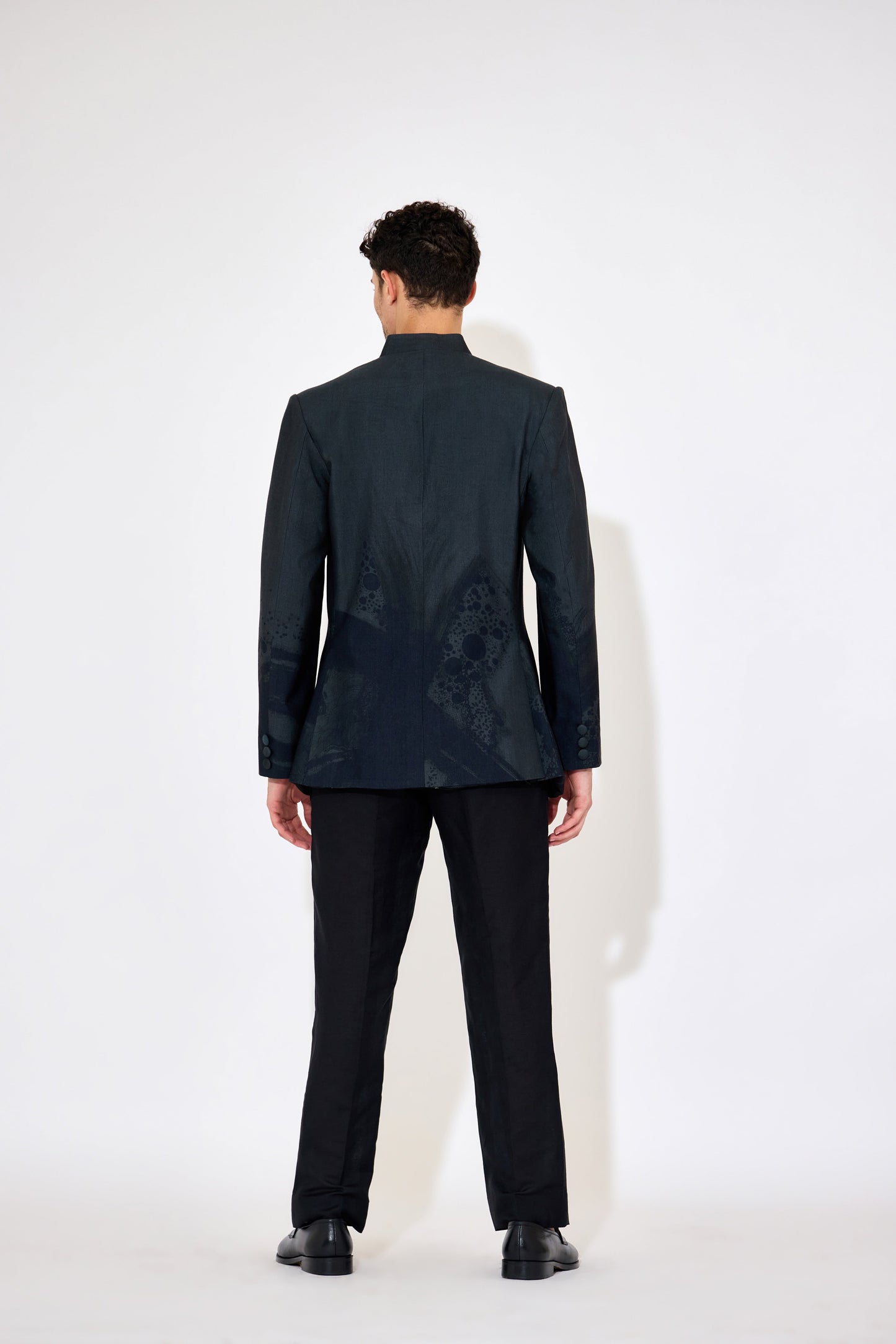 Dark green Bandgala