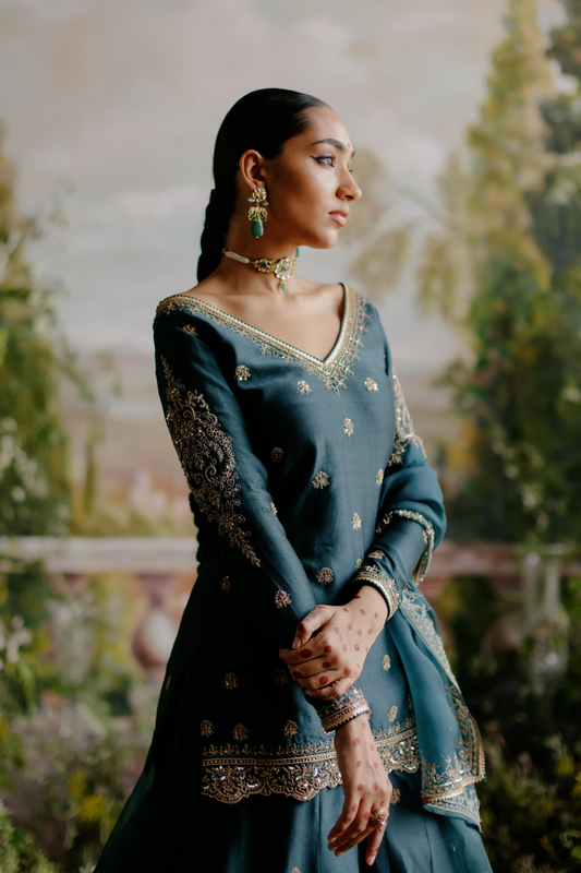 Afsar Sharara Set
