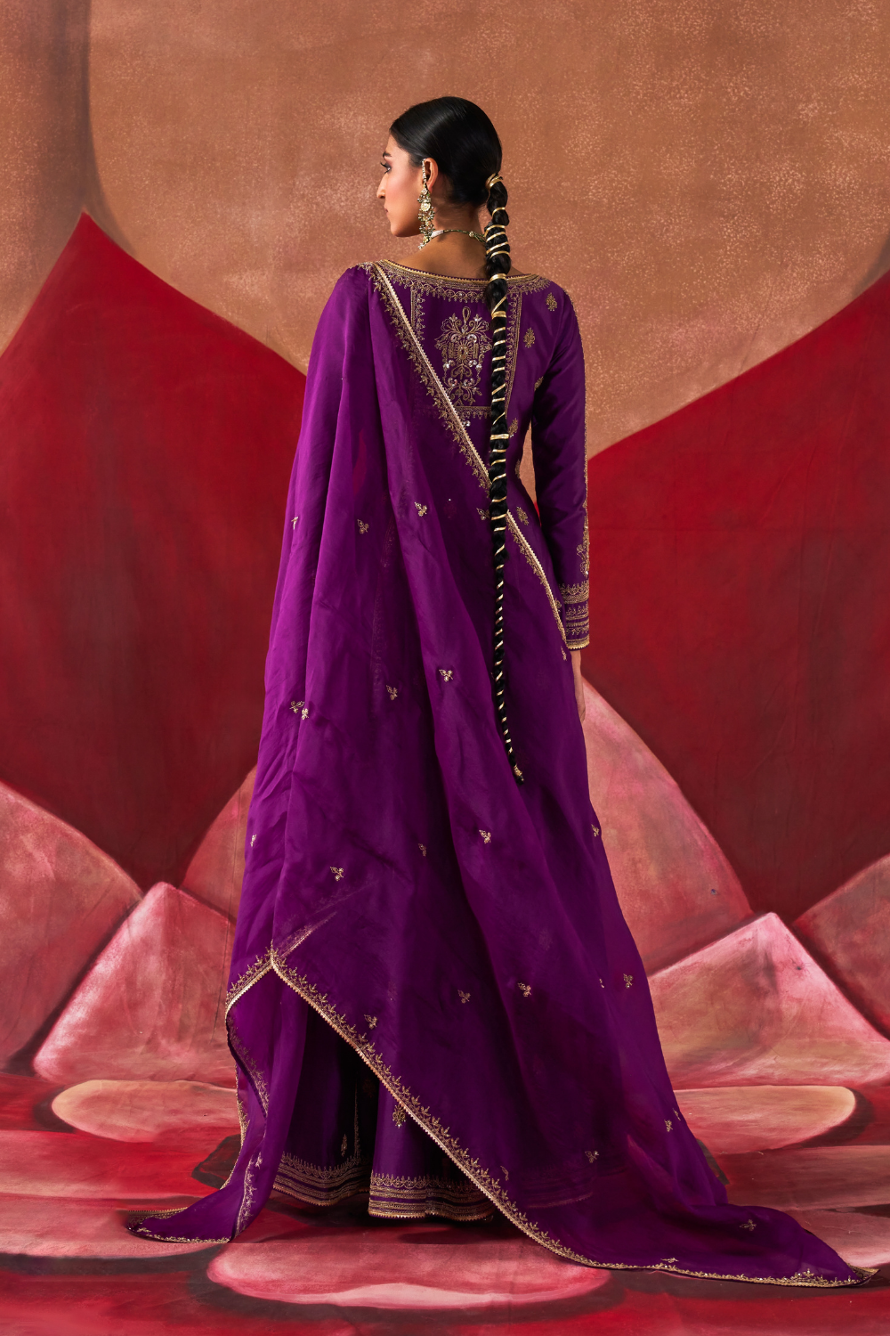 Karisma Kapoor in Bhavri Jacket Set