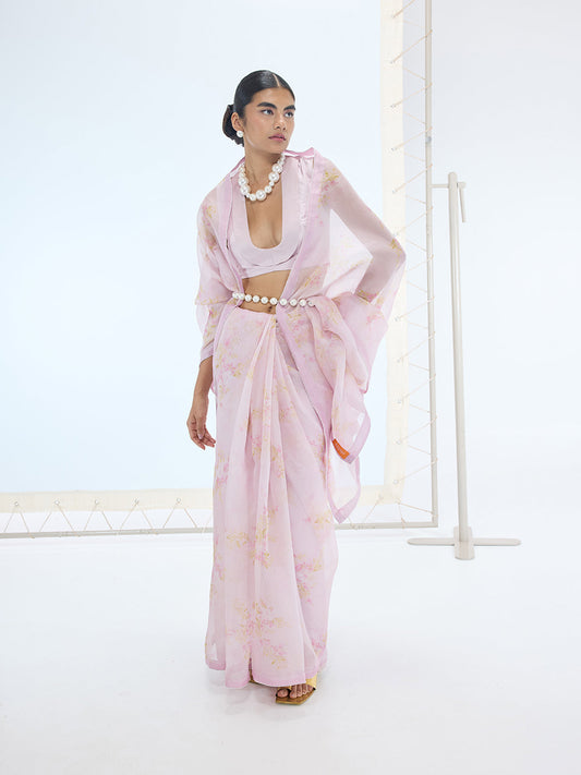 The Emma Saree In Pink