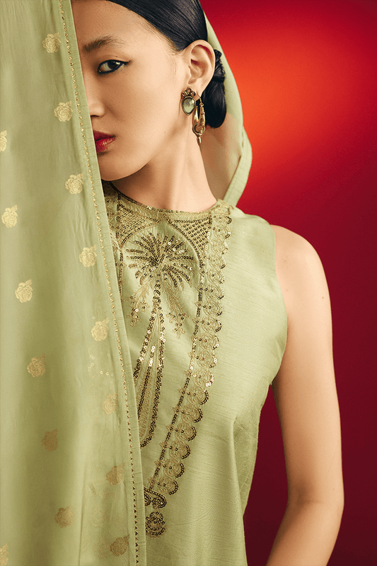 Mint Rose Blush Kurta Set