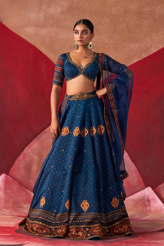 Natasha Shah in Kamala Lehenga