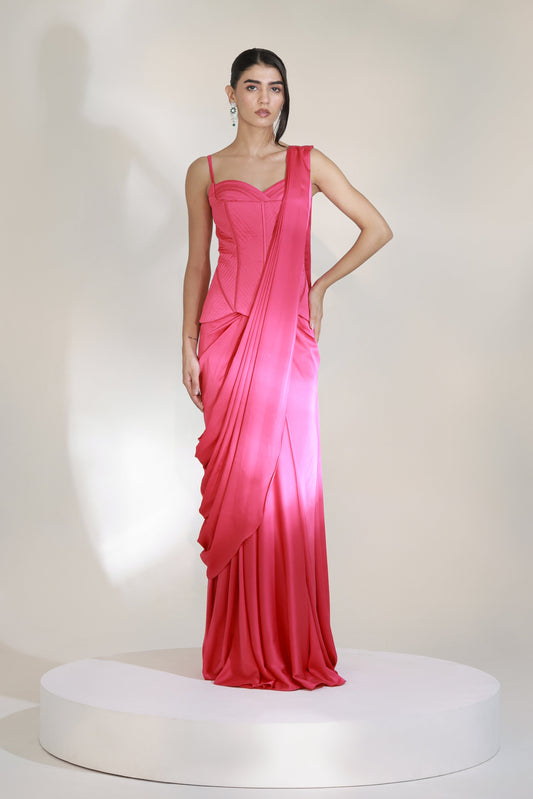 GOLABI 2.0 CORSET SAREE
