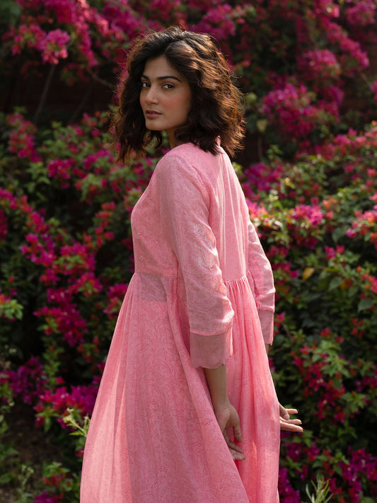 Primrose Pink Tunic Set