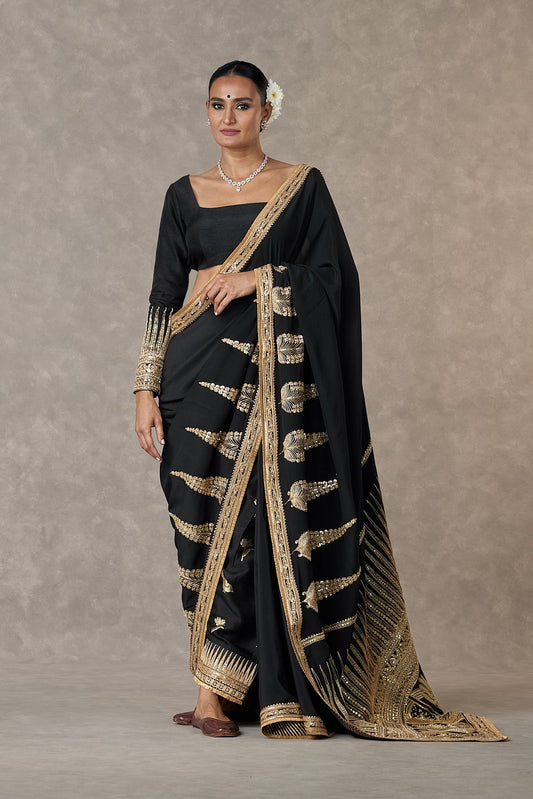 Black Son-Patti Saree