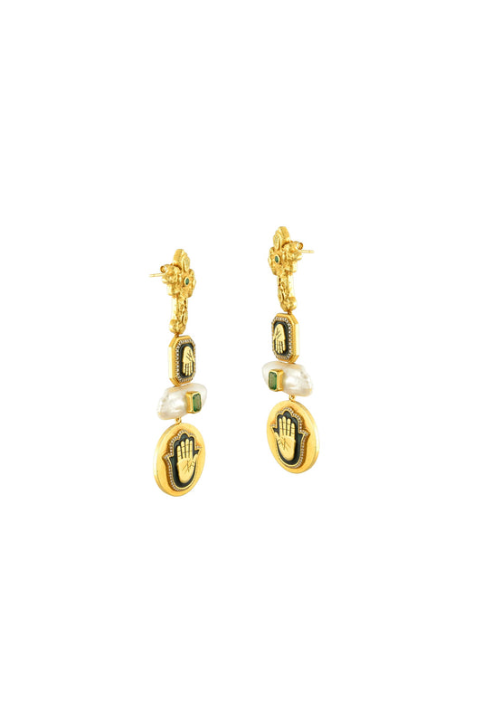 Cross Roads Earrings