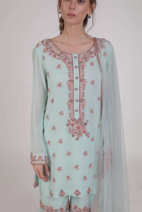 Emma Sharara Set Soft Mint