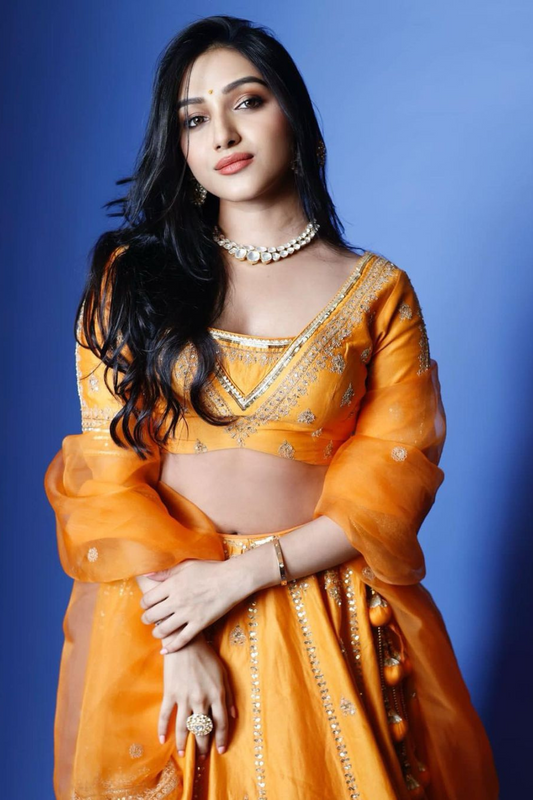Tanisha Santoshi in Falak Lehenga Set
