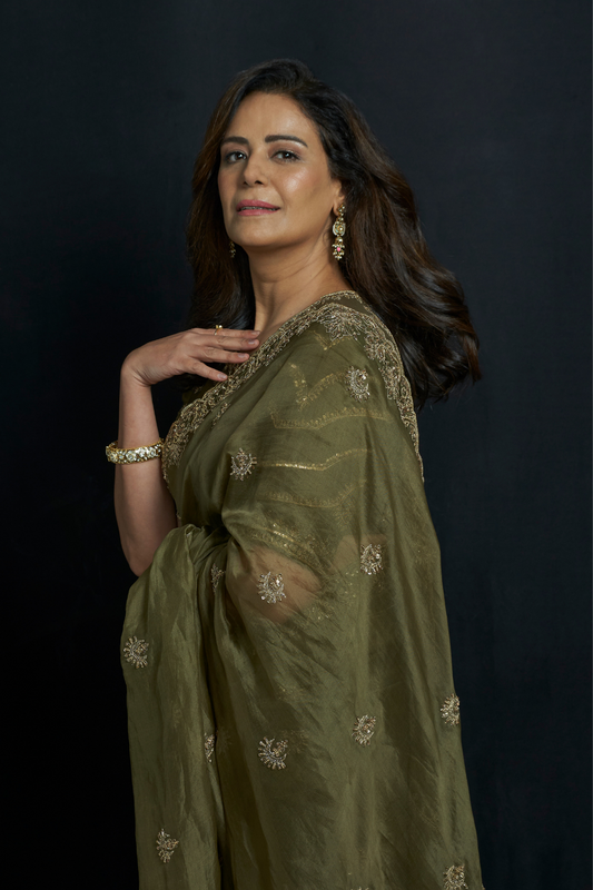 Mona Singh in Shaheen Saree