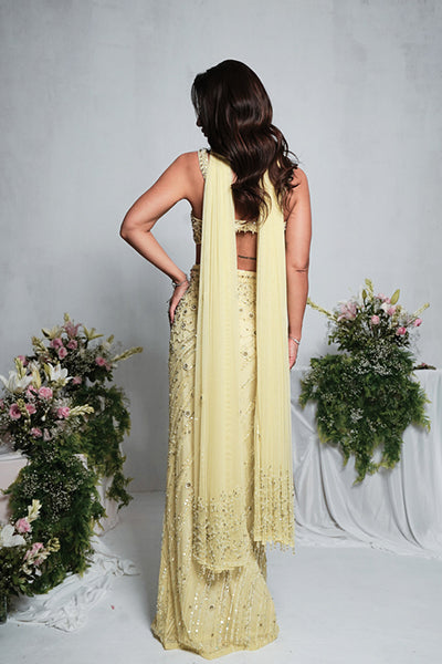 BUTTER YELLOW LEHENGA