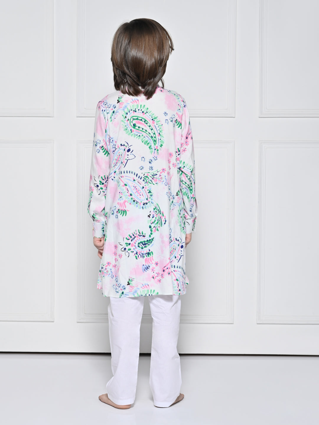 Samar - A White Kurta set for boys