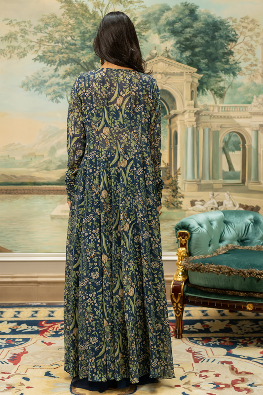 COROLLA JACKET SET – BLUE