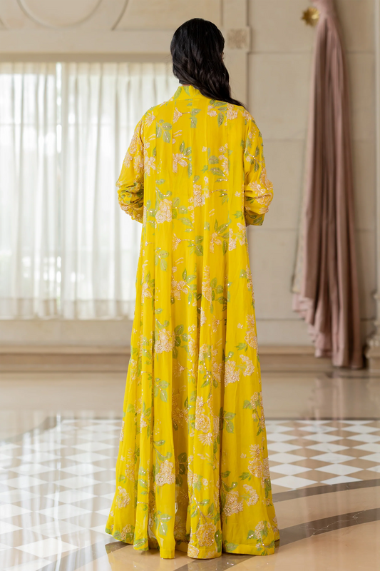 HALIMA JACKET SET – YELLOW