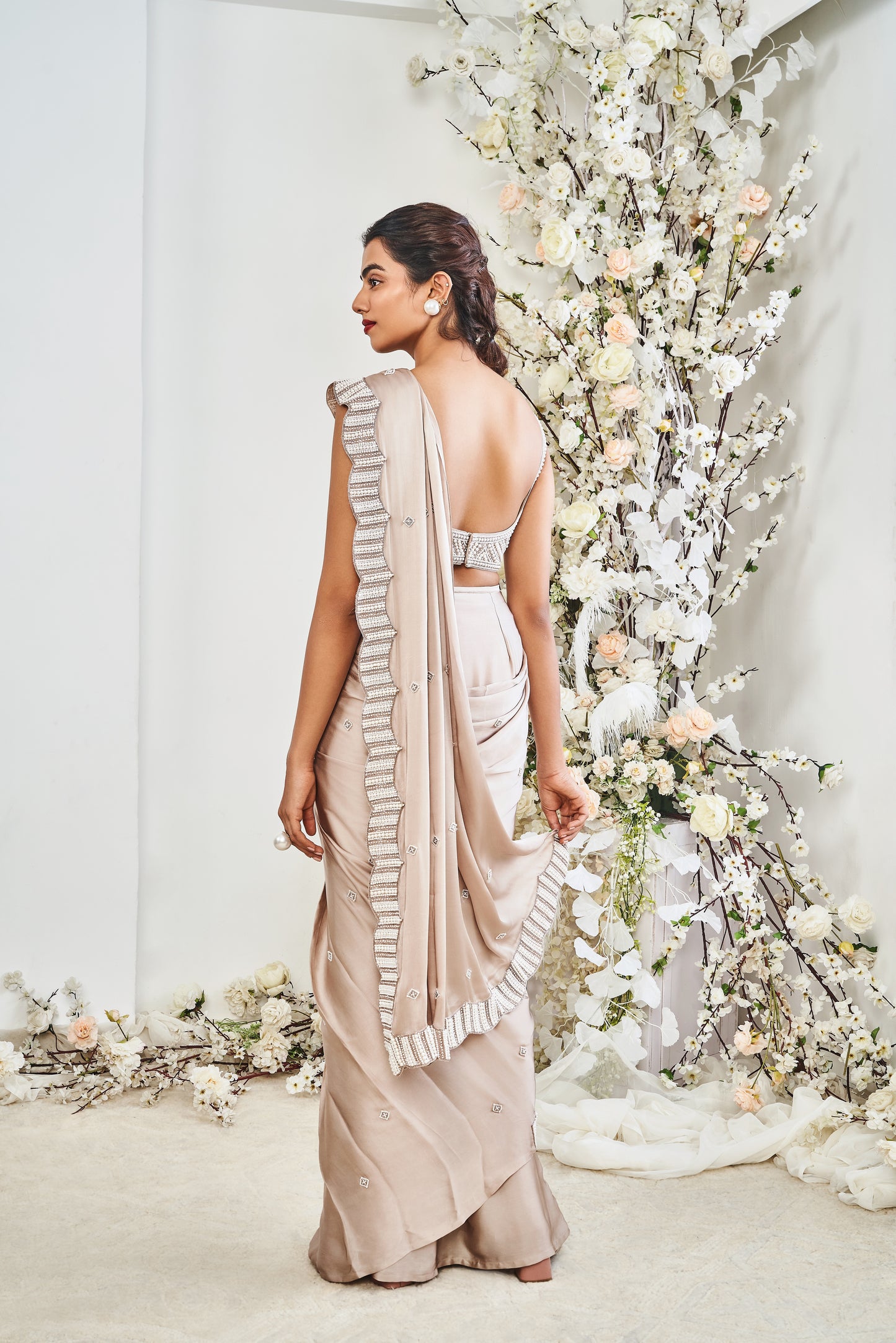 Pearl Saree
