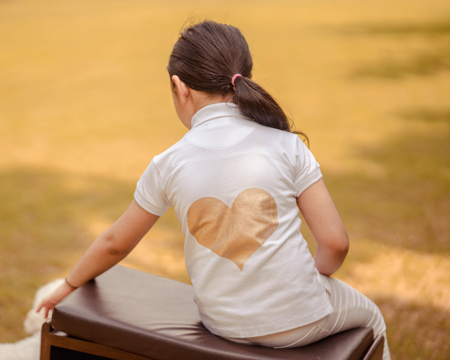 White Pony T-Shirt for Girls - The Pony & Peony Co.