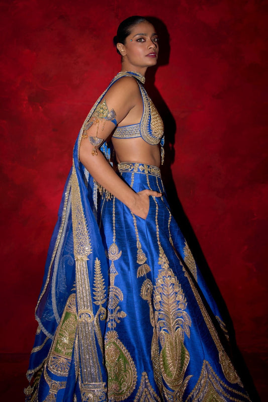 ‘Neel Nagma’ Lehenga