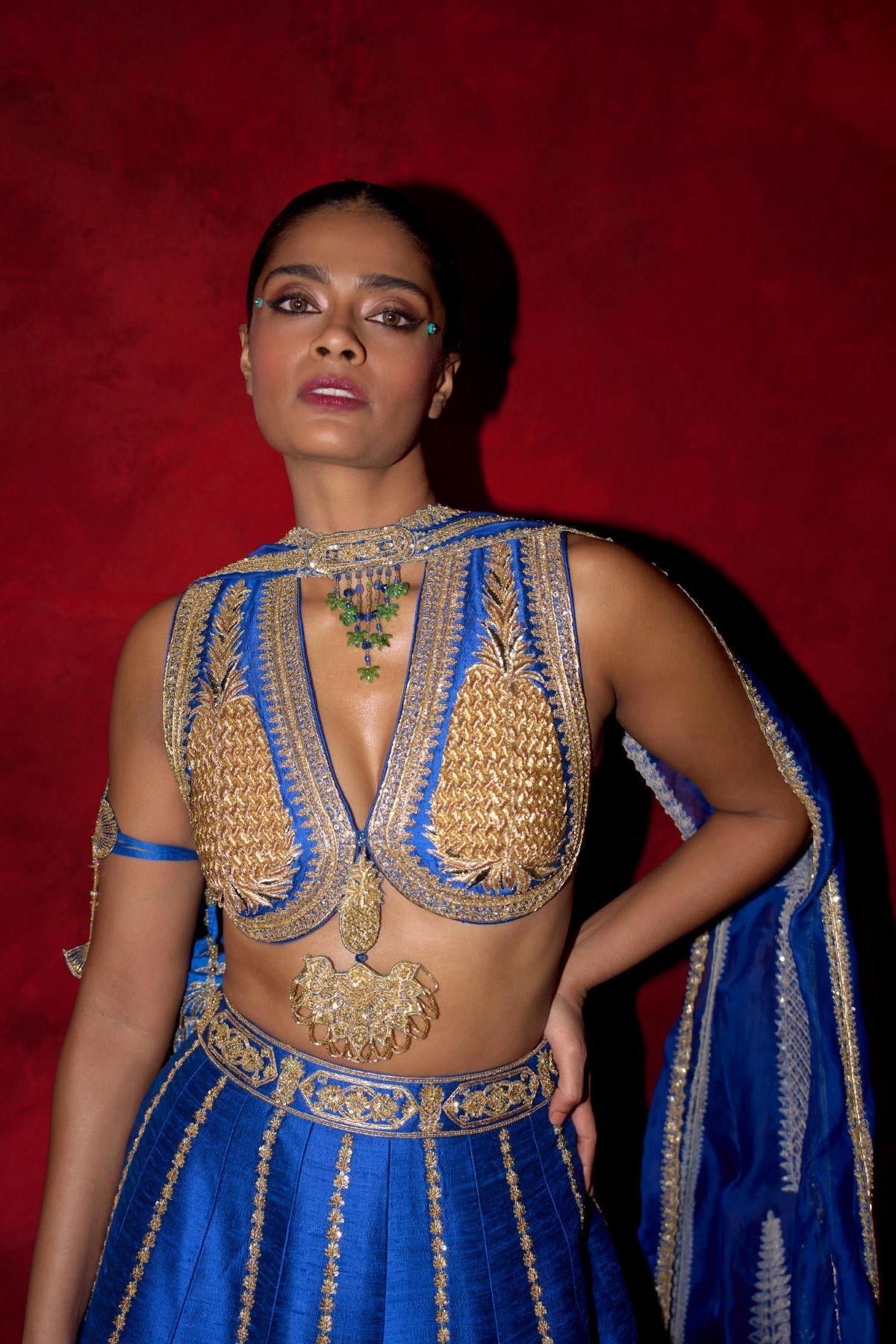 ‘Neel Nagma’ Lehenga