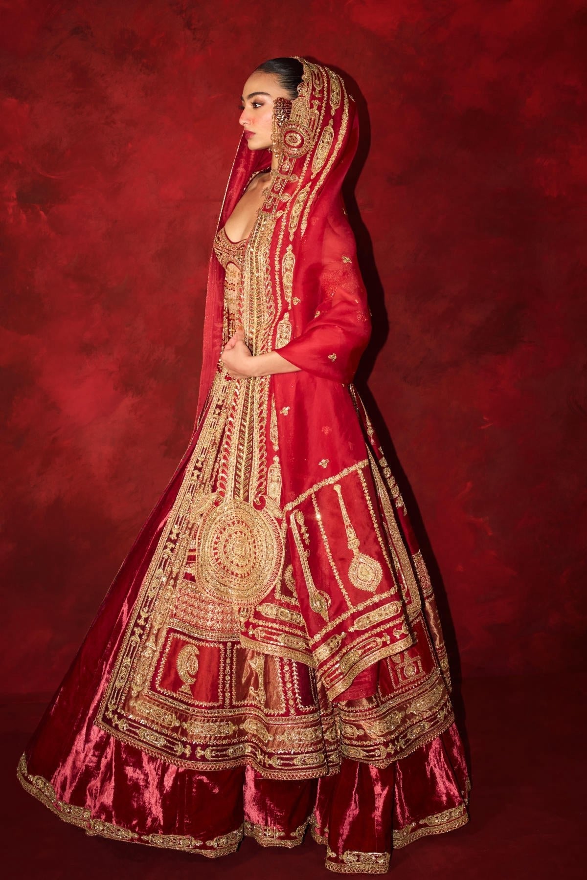‘Raanjhan Aaya’ Lehenga