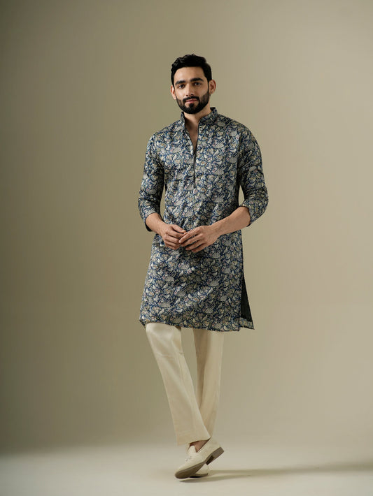 Blue Eden Kurta Set
