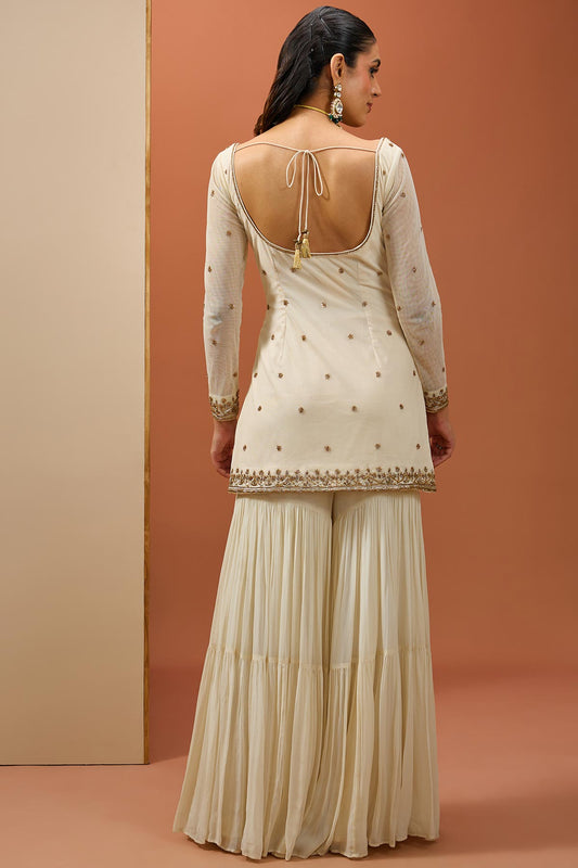 Offwhite Kurta Set