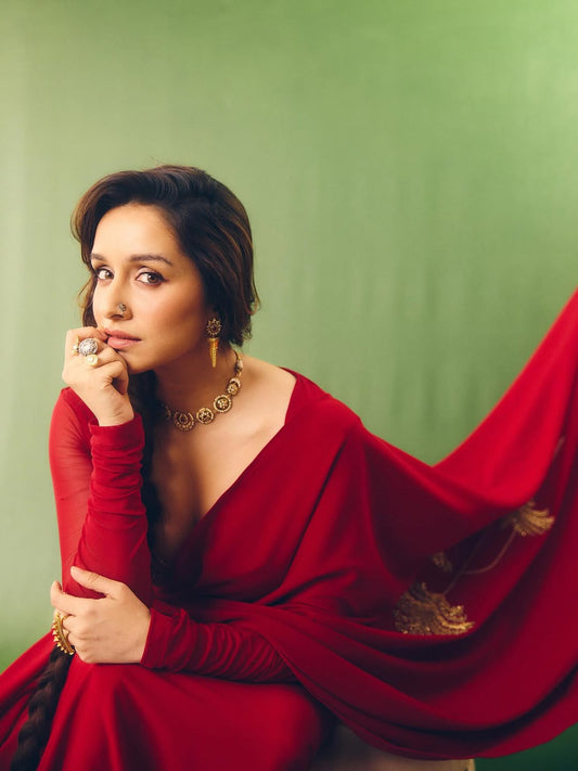 The Manhattan Cocktail Saree