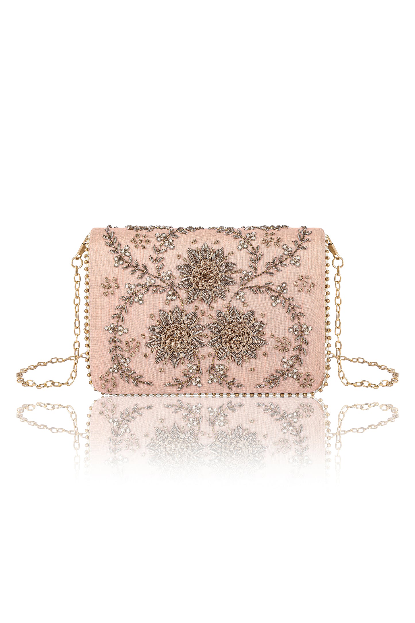 Peach Nargish Bag