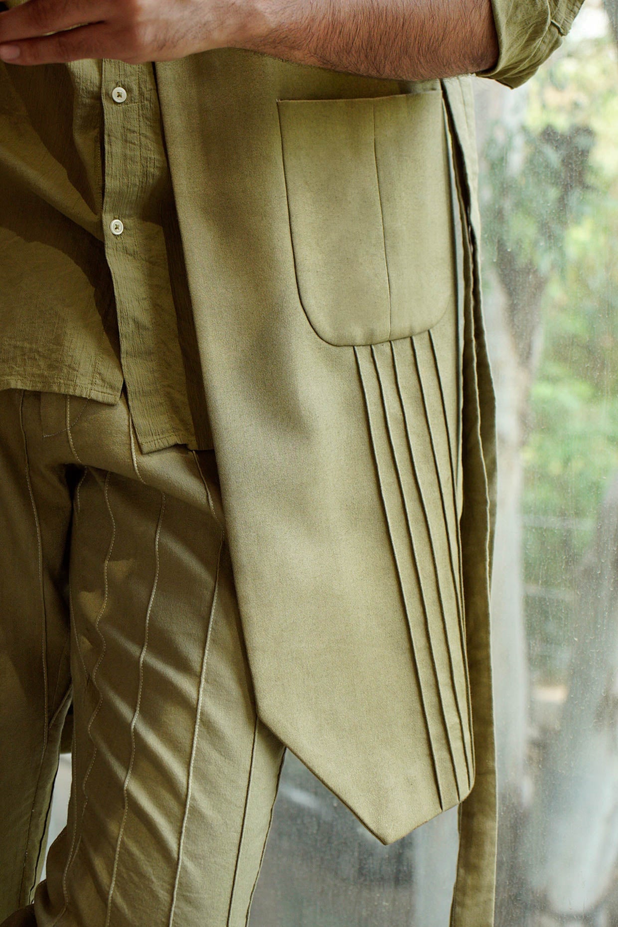JM Evergreen Overcoat Set