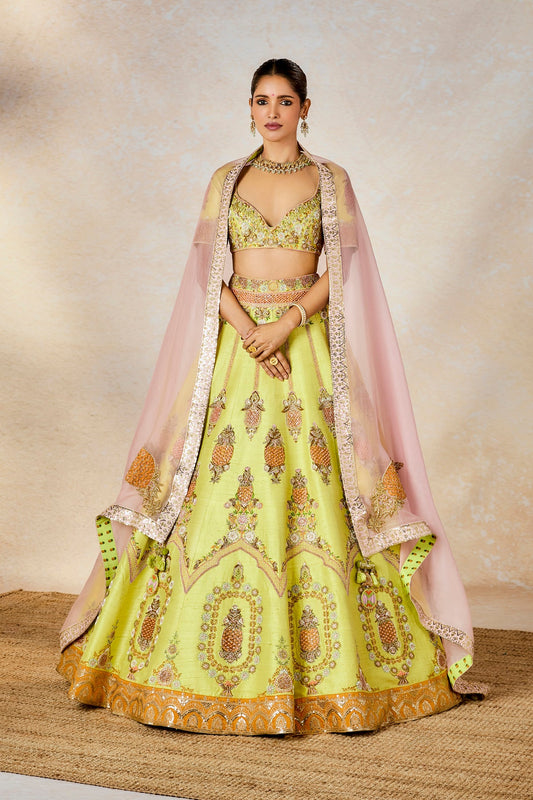 The Pista Kulfi Lehenga