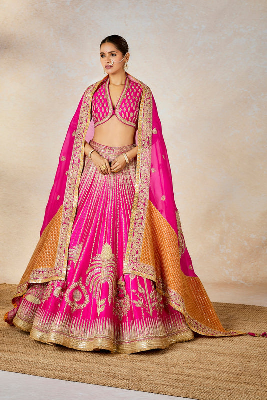 The Gulaab Cham Cham Lehenga