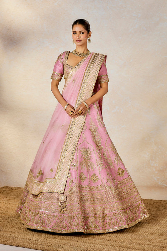 The Gulab Barfi Lehenga
