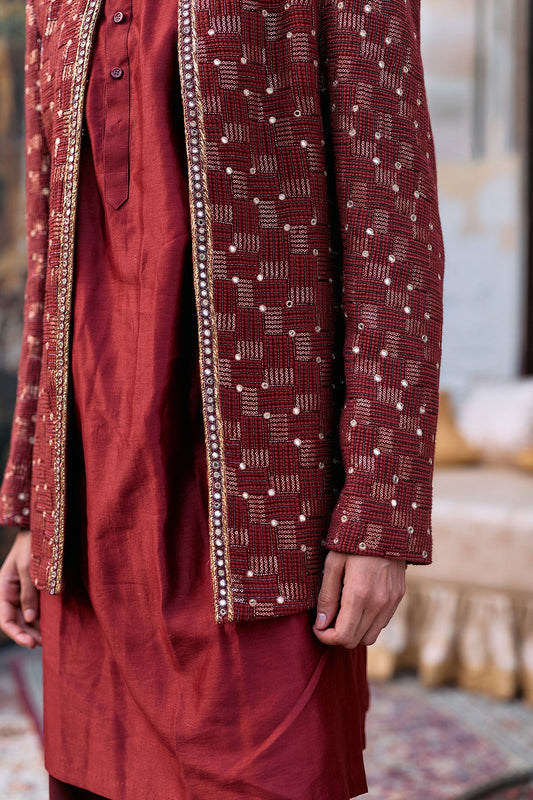 Rajang Sherwani Set