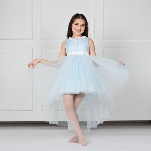 CINDY DRESS - BLUE