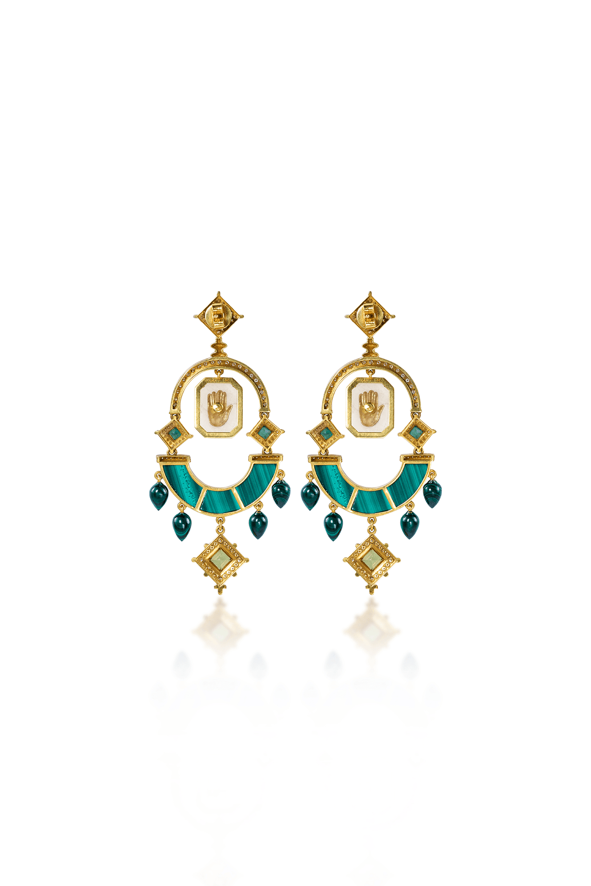 Chaand Phased Earrings