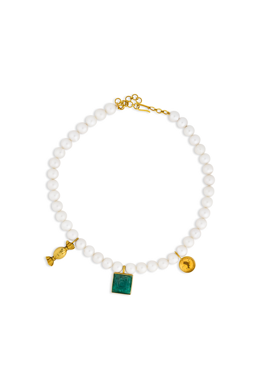 Pearl Pudding Neckpiece