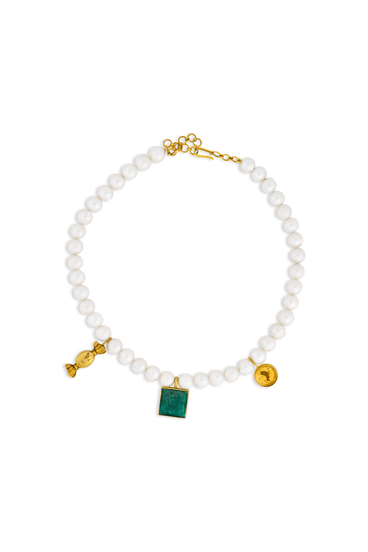 Pearl Pudding Neckpiece