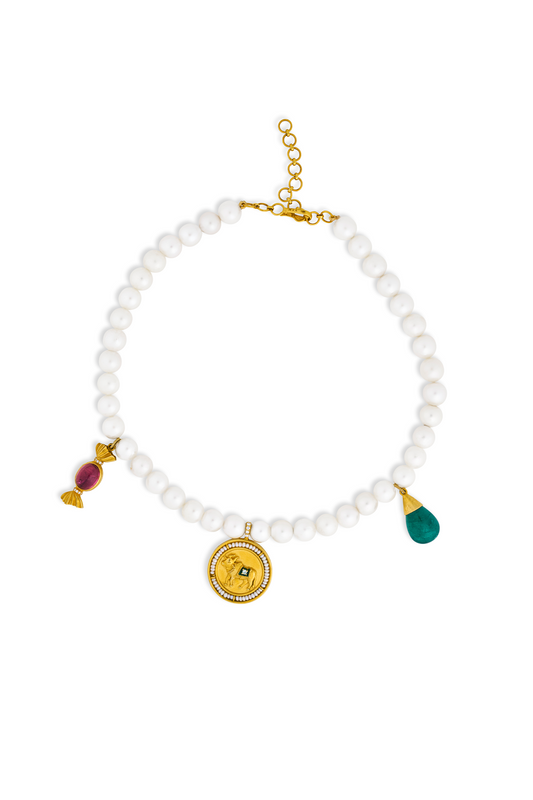 Pearling Around Neckpiece