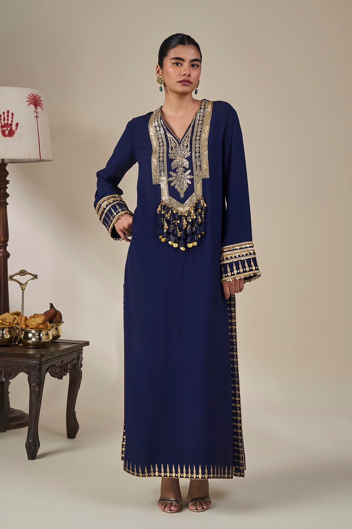 Sapphire Tidal Bloom Kurta