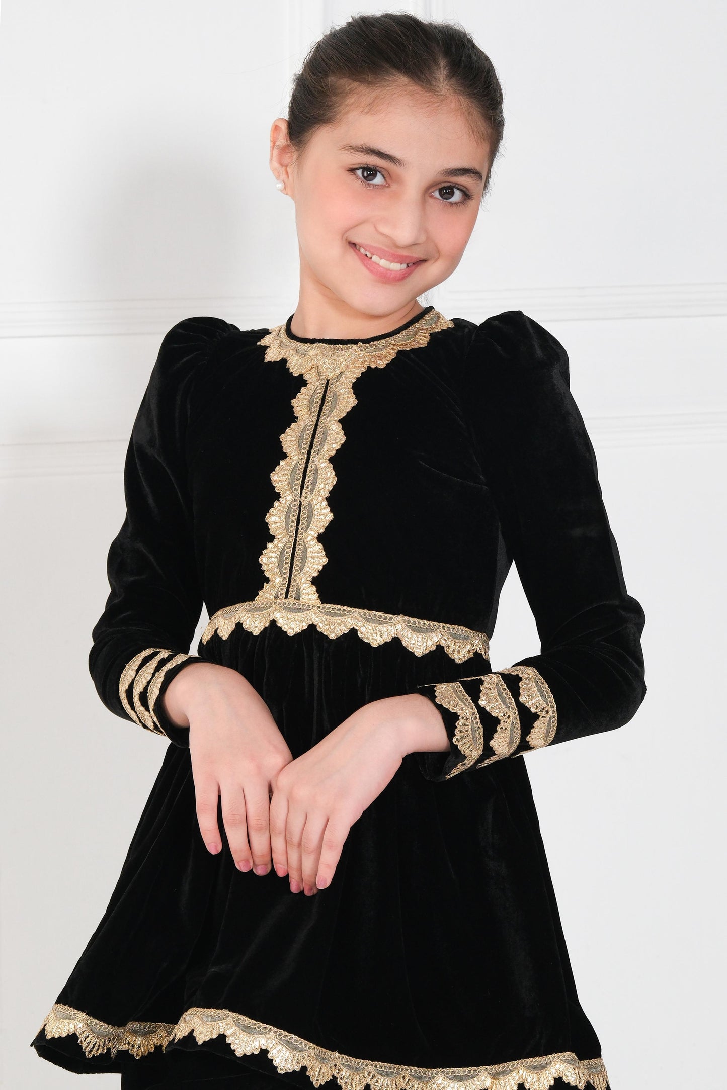 Onyx Velvet Suit