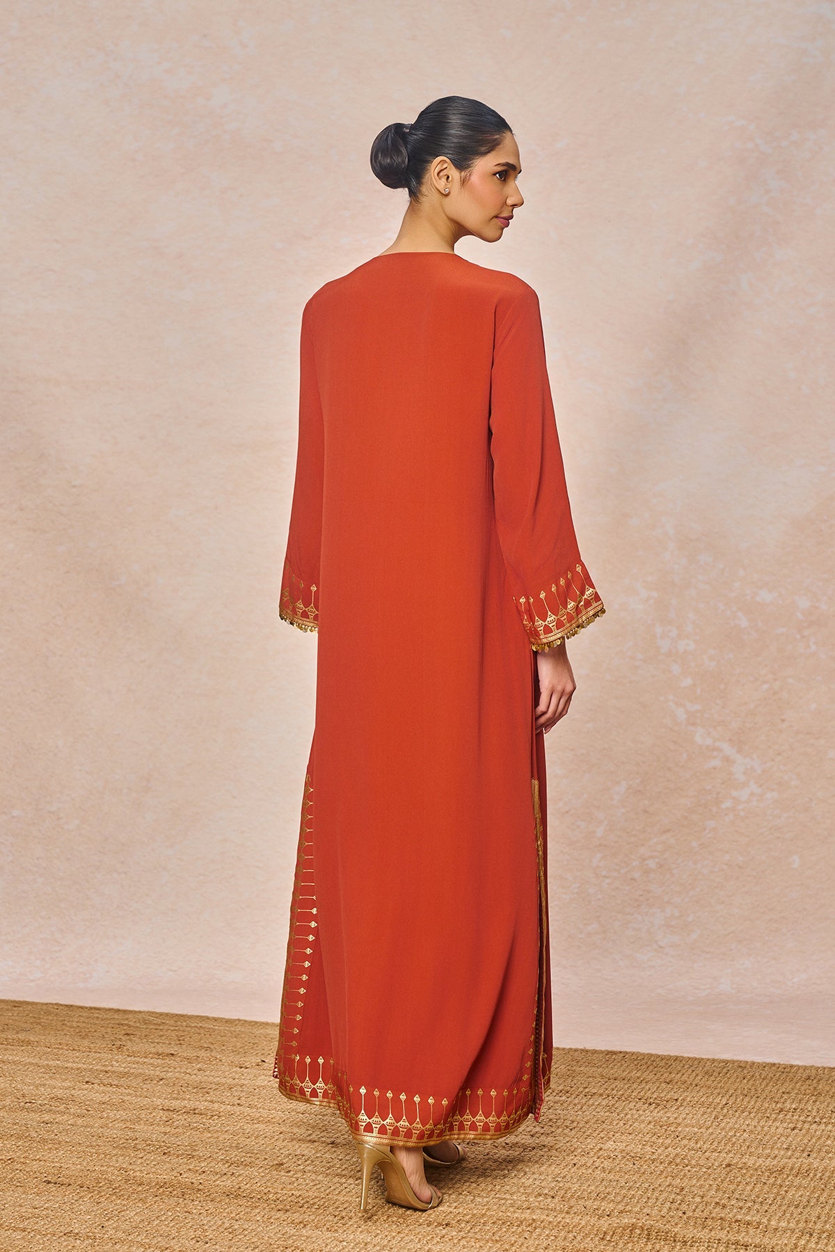 Rust Desert Muse Kurta