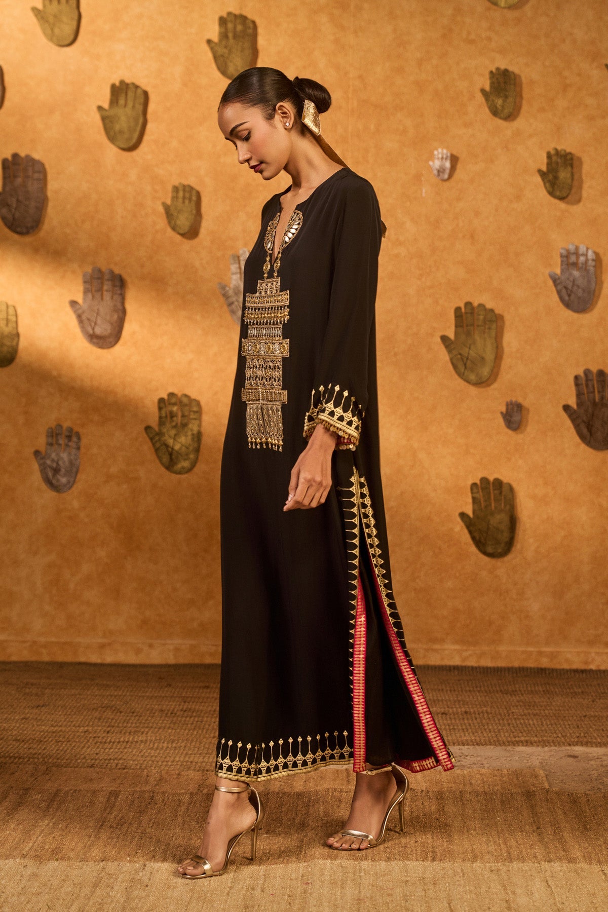Black Desert Muse Kurta