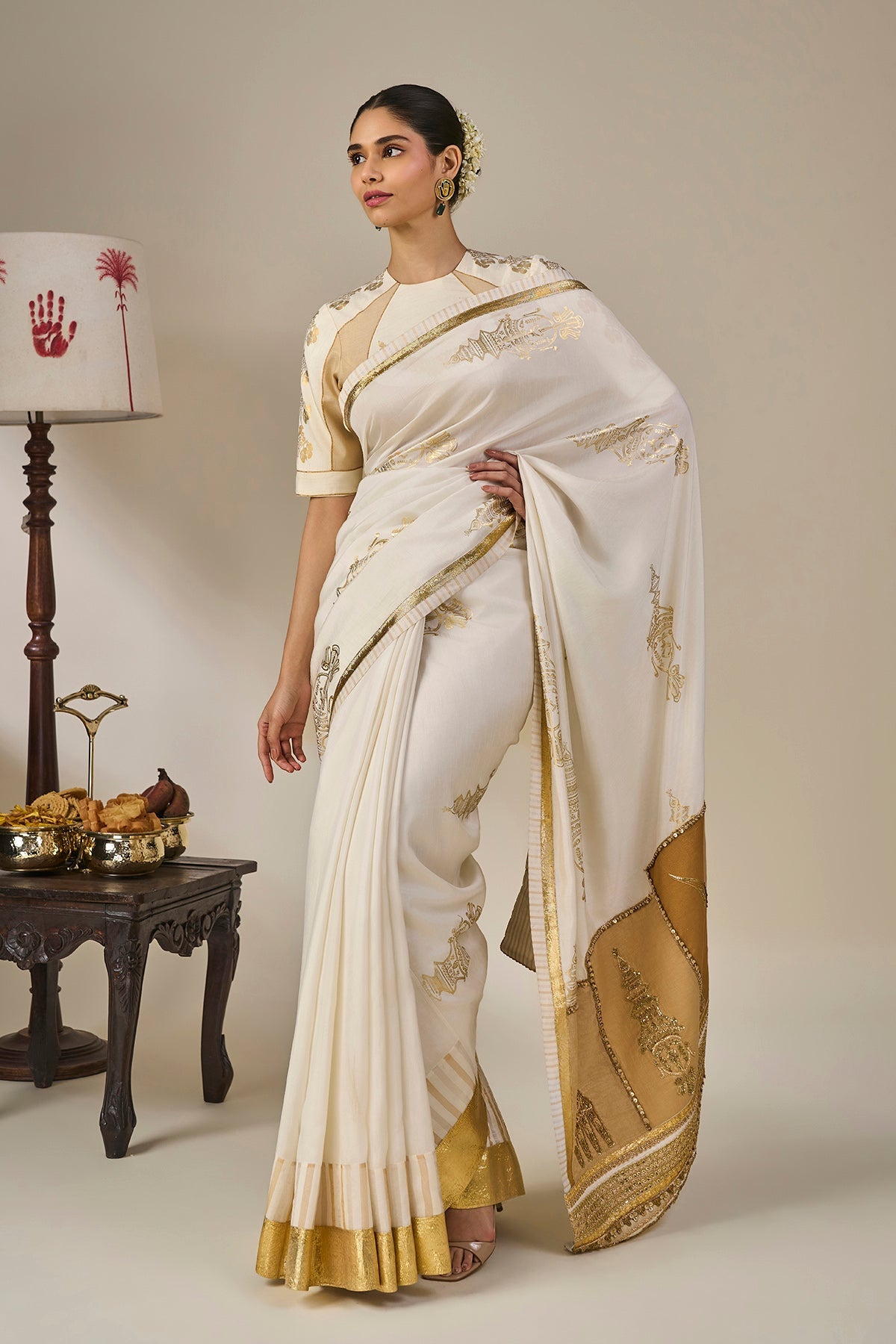 Kathakali Tales Saree