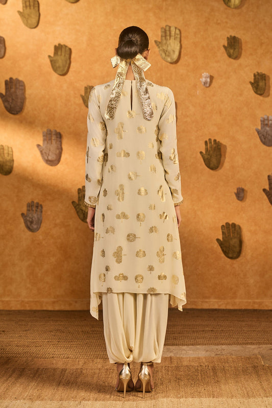 Ivory Windrose Kurta Set