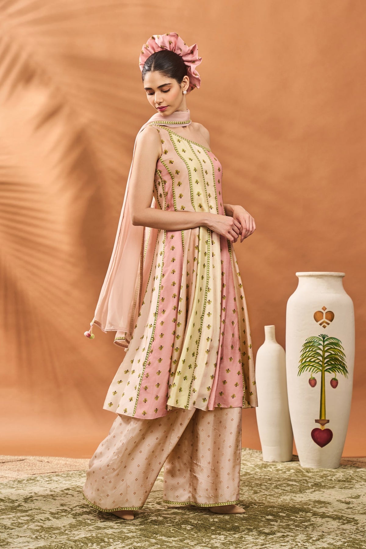 Sorbet Petal Play Anarkali Set