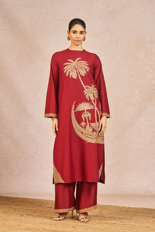'Laal Chaand Kinara' Set