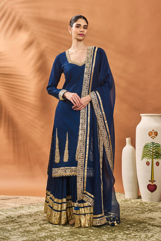 Blue Pixie Dust Kurta Set