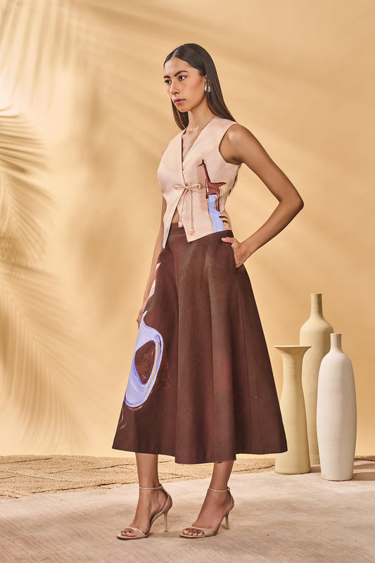 Hidden Within Swing Skirt Set