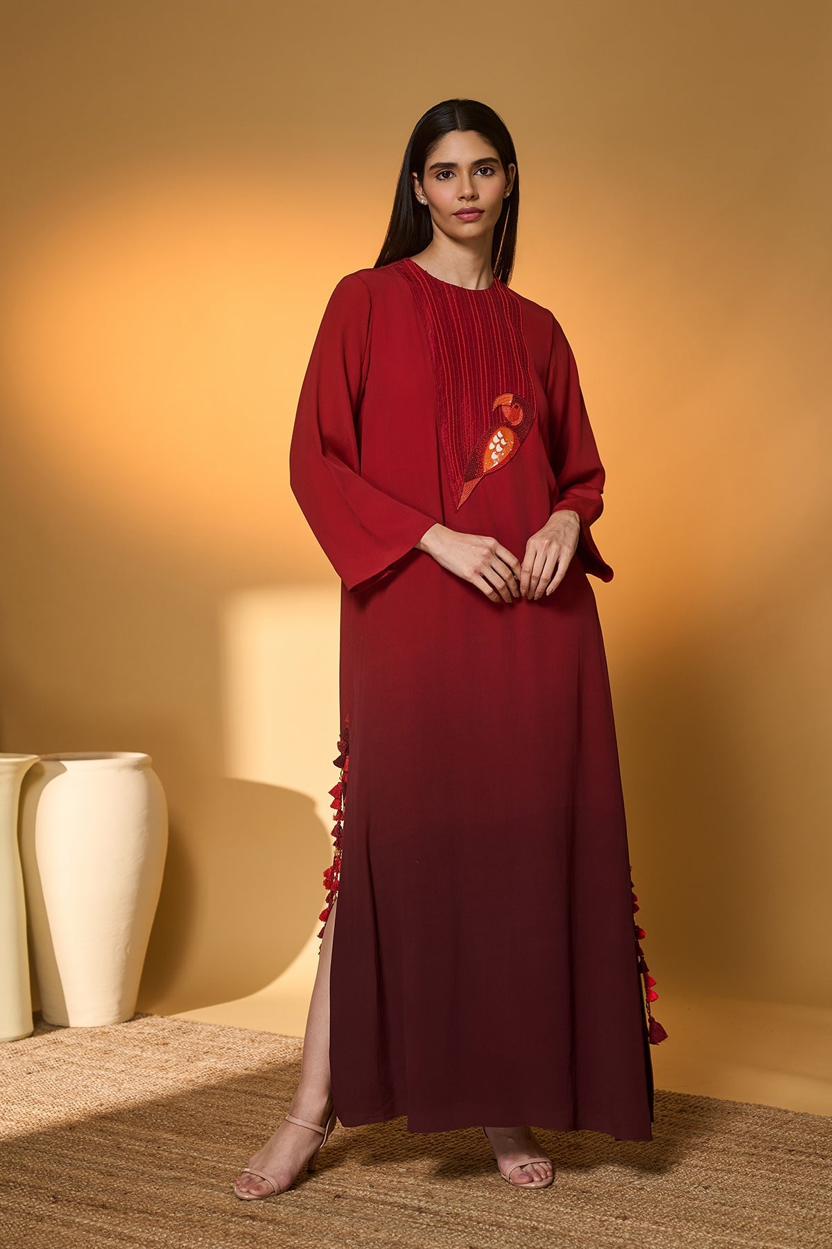 Scarletwing Flock Kurta
