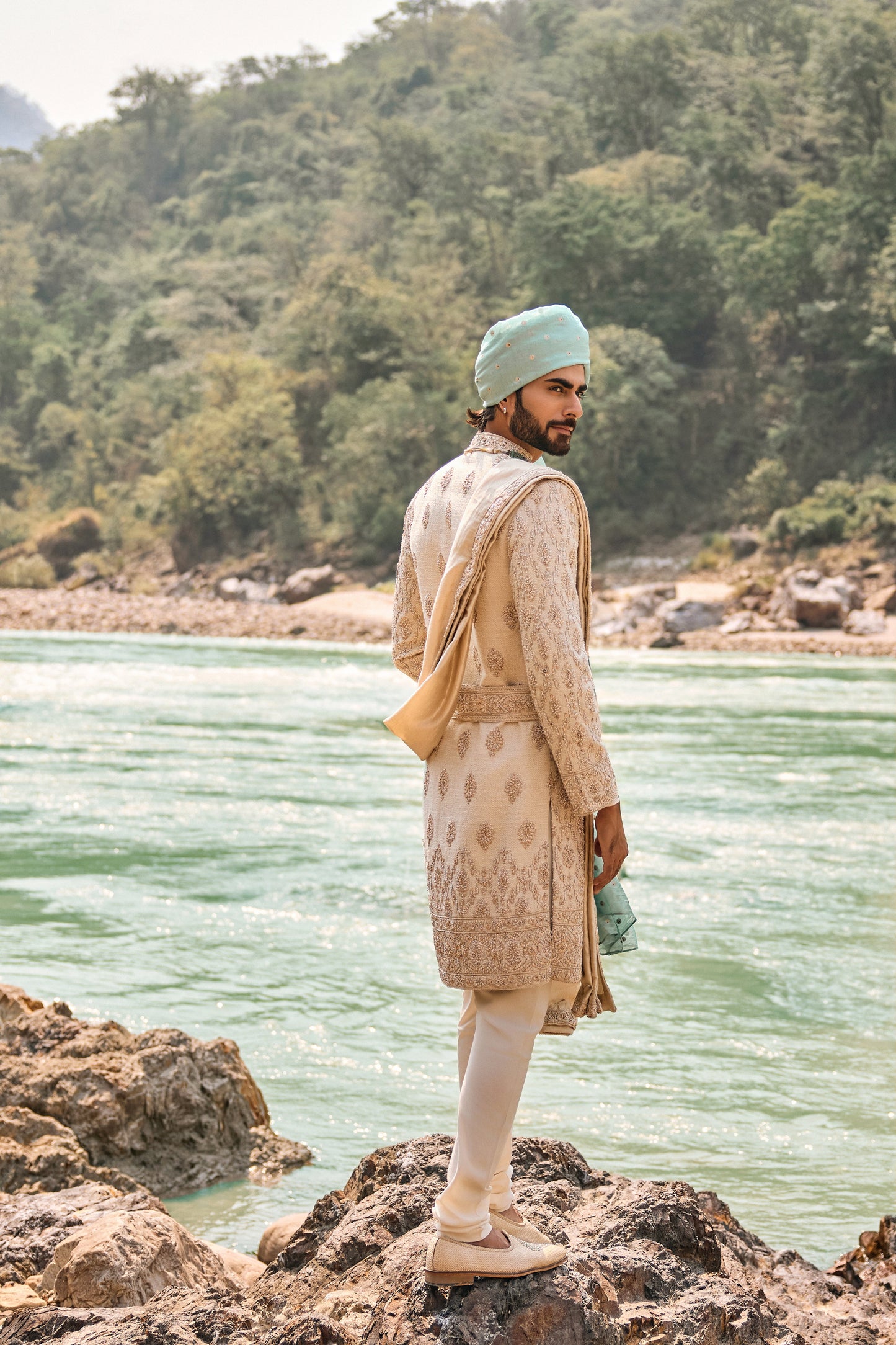 Ivory Regalia Sherwani Set