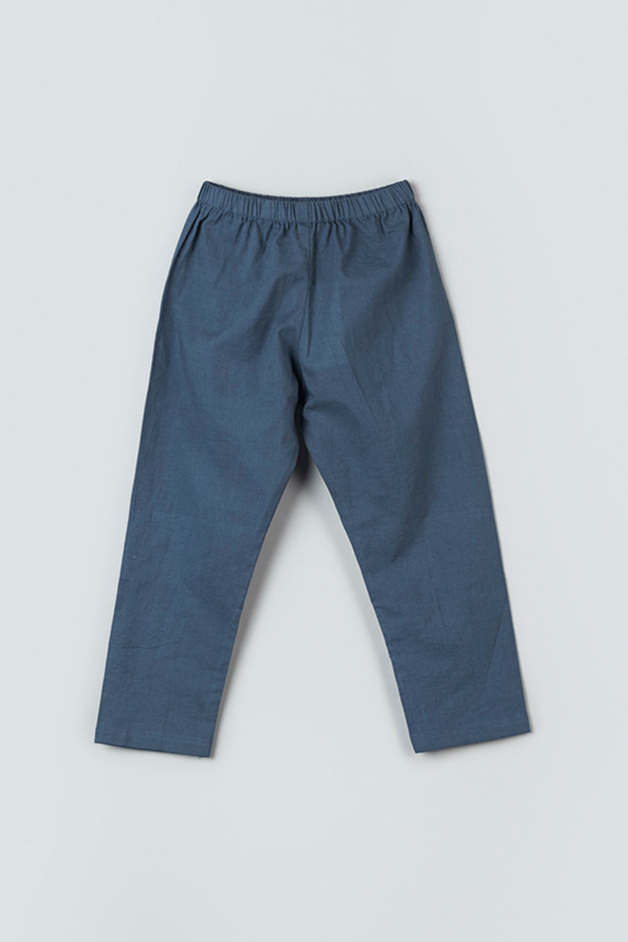 Sea Green Hand Block Printed Kurta Set For Boys by Pankhuri by Priyanka - Kids at Pernia's Pop Up Shop